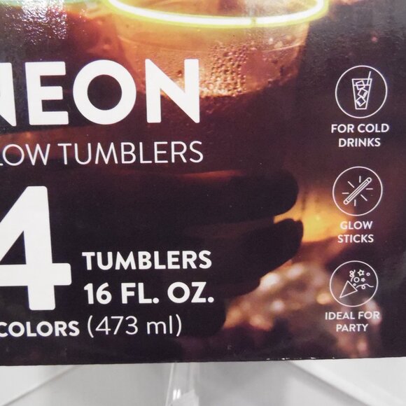 SERV Neon Glow Tumblers - Picture 2 of 10